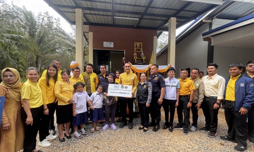 ปศุสัตว์กระบี่ เข้าร่วมพิธีมอบบ้านโครงการบ้านห่วงใยจากใจ GLO ประจำปี 2568