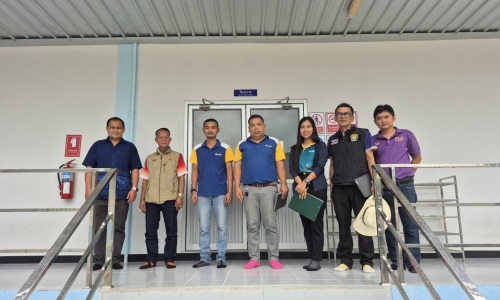 ปศุสัตว์กระบี่ ตรวจติดตามโรงฆ่าสัตว์ที่ได้รับใบอนุญาตประกอบกิจการฆ่าสัตว์ รอบที่ 2/2568